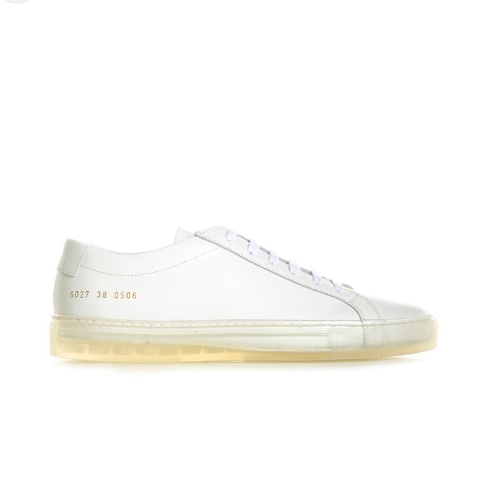 Common Projects Achilles low top sneakers transparent sole size 36 - Picture 3 of 16